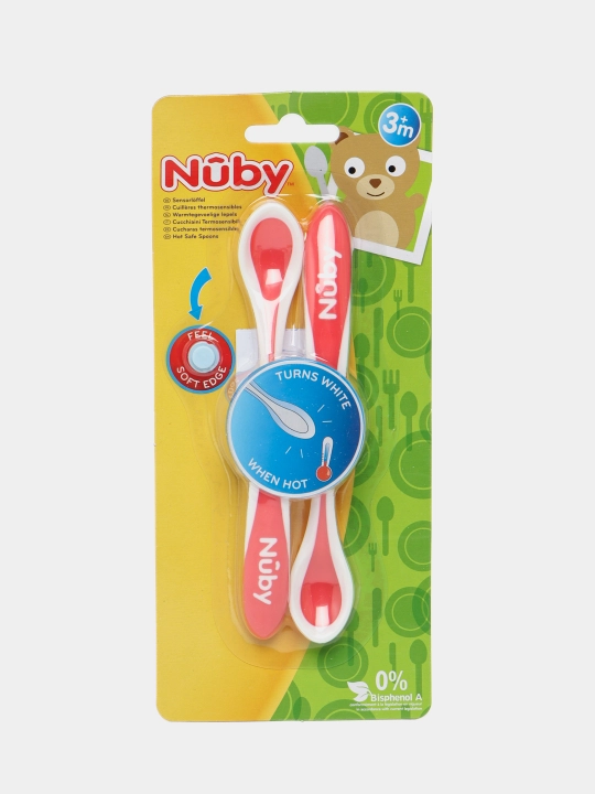 Ложечка для малышей Luby Hot Safe ID5277, 2 шт - 