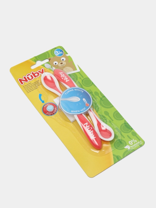Ложечка для малышей Luby Hot Safe ID5277, 2 шт