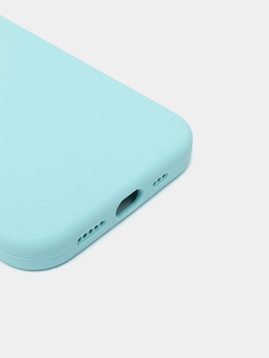 Чехол Silicone Case с бархатной подкладкой для iPhone 11, 12 Pro, 12, 12 Pro Max, 12 Mini