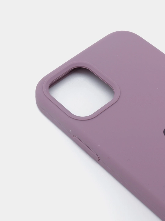 Чехол Silicone Case с бархатной подкладкой для iPhone 11, 12 Pro, 12, 12 Pro Max, 12 Mini