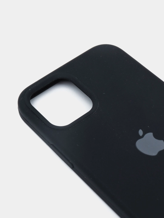 Чехол Silicone Case с бархатной подкладкой для iPhone 11, 12 Pro, 12, 12 Pro Max, 12 Mini