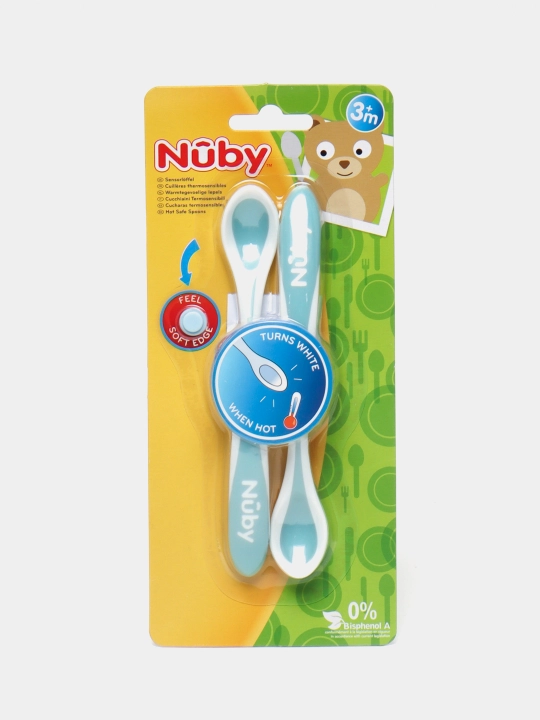 Ложечка для малышей Luby Hot Safe ID5277, 2 шт - 