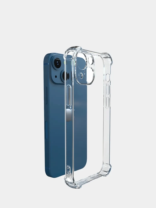 Чехол прозрачный для iPhone 14 promax, 14 plus, 13 Pro, iPhone 13, 12 Pro, 12 ProMax, 11 - 