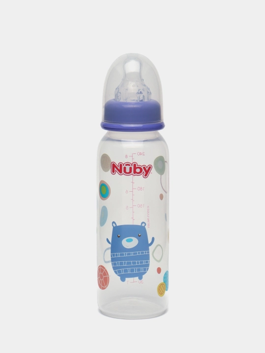 Бутылочка Nuby NV03004, с соской, 240 мл - 