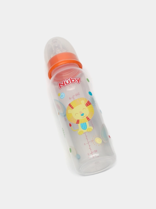 Бутылочка Nuby NV03004, с соской, 240 мл