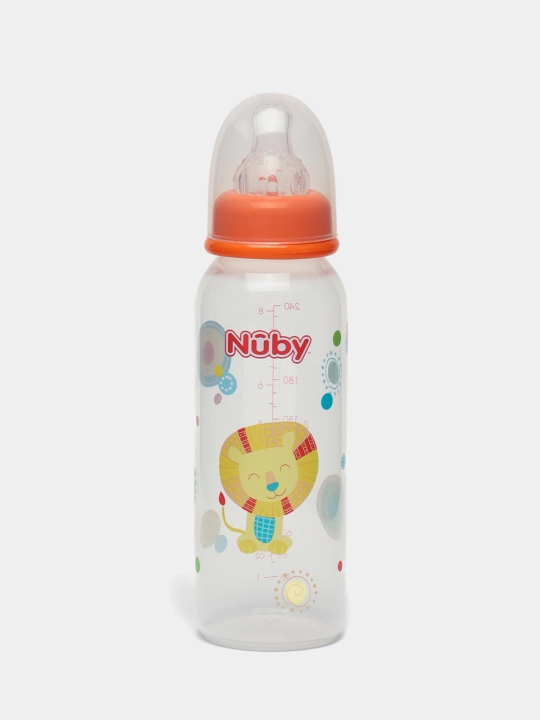 Бутылочка Nuby NV03004, с соской, 240 мл - 