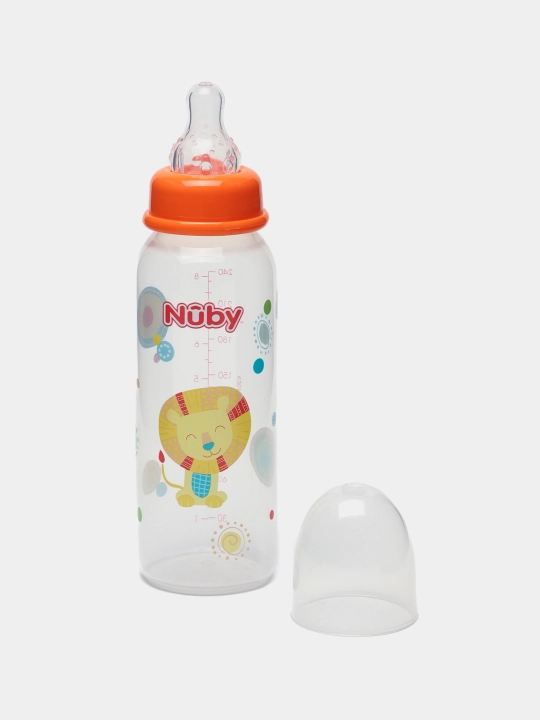 Бутылочка Nuby NV03004, с соской, 240 мл