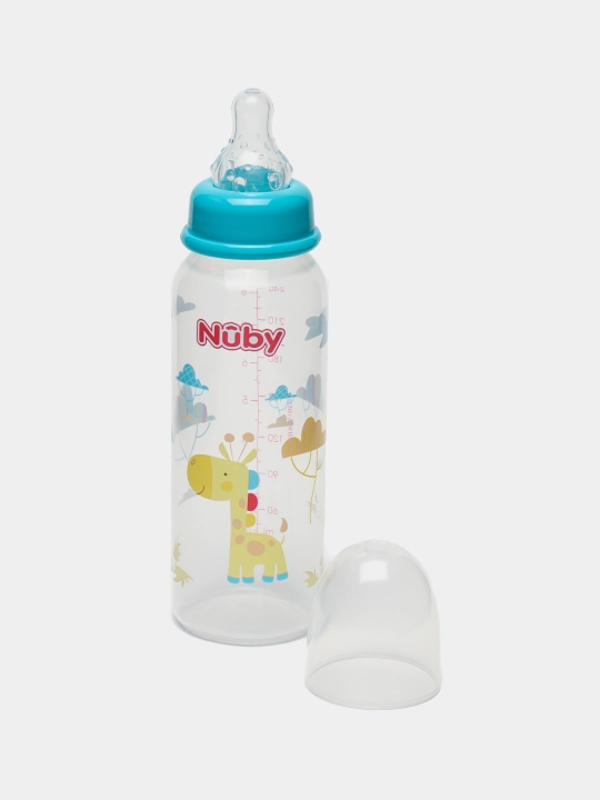 Бутылочка Nuby NV03004, с соской, 240 мл