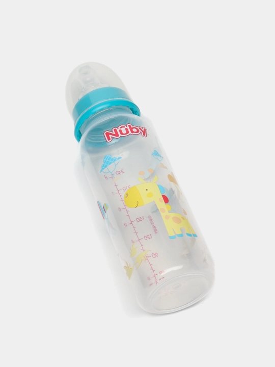 Бутылочка Nuby NV03004, с соской, 240 мл