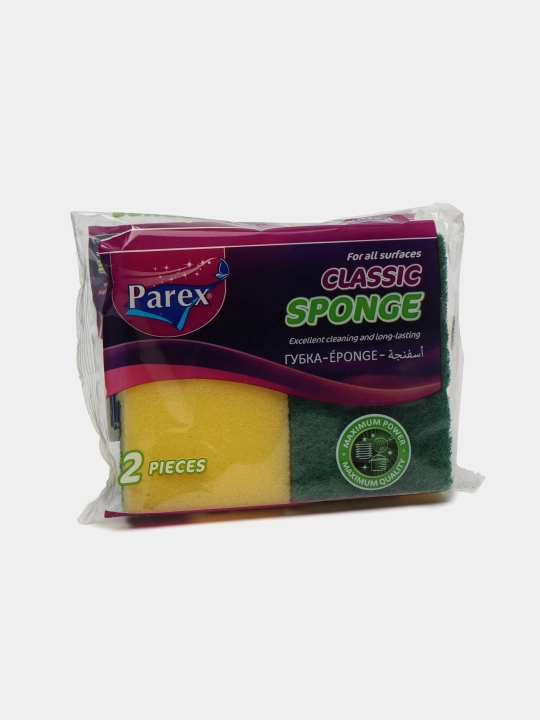 Губки для посуды Parex, классические, 2 шт