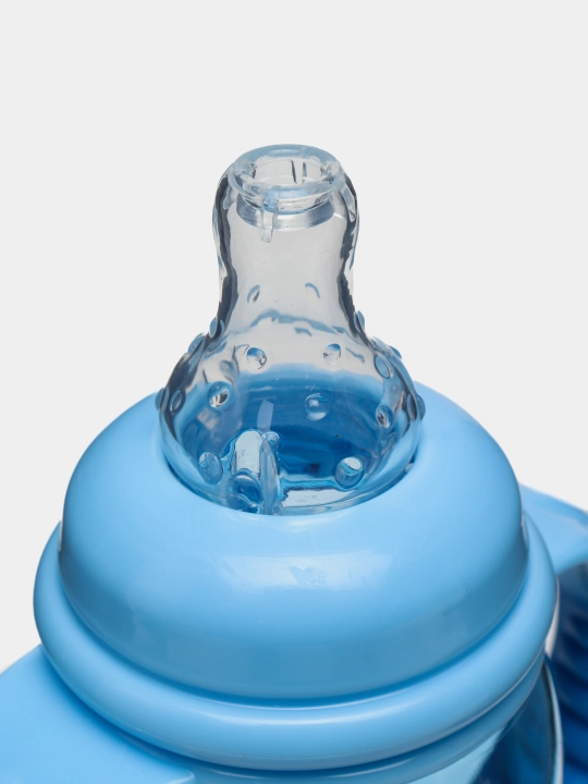 O'rgatuvchi shisha Nuby Tritan, so'rg'ich va tutqichlar bilan, 320 ml, NV03002