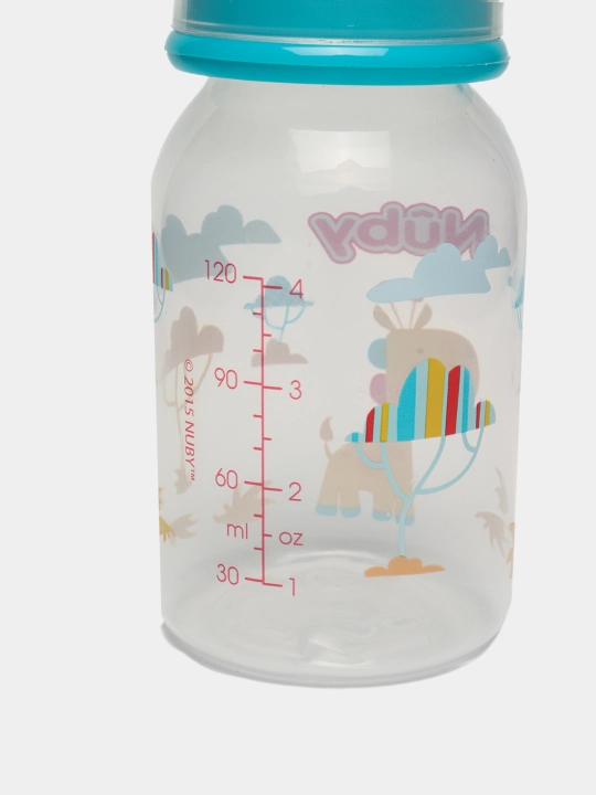 Butilkacha Nuby NV03003, sorg'ich bilan, 120 ml