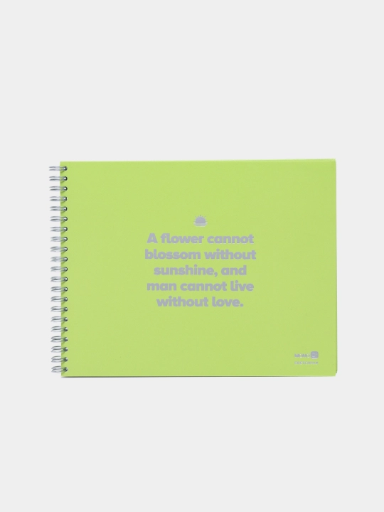 Sketchpad yashil 230x180 mm, 40 bet, evrospiral, ITD000000001026233