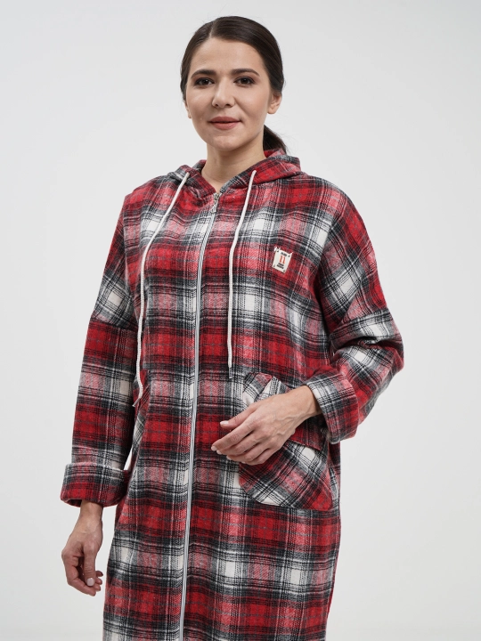 Женский халат рубашка Bursa M231