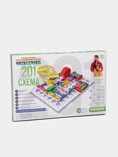 Электронный конструктор "Знаток" (201 схема) — EDUTOYS-70831
