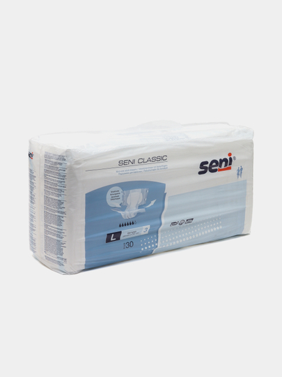 Seni classic large 30 шт. Seni super plus extra large 30 шт. Подгузники "super seni" large 100-150см №30air. Super seni classic medium 30. Подгузники д/взрослых super seni large 30 шт.