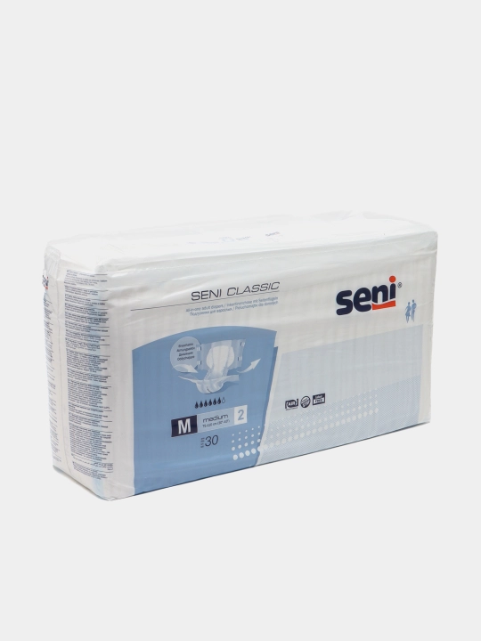 Подгузники для взрослых SENI CLASSIC MEDIUM, 30 шт