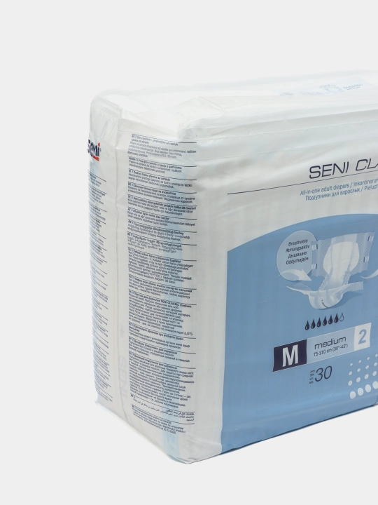 Подгузники для взрослых SENI CLASSIC MEDIUM, 30 шт