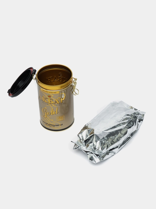 Qora choy Akbar Gold sovga upakovkasi, 225 g