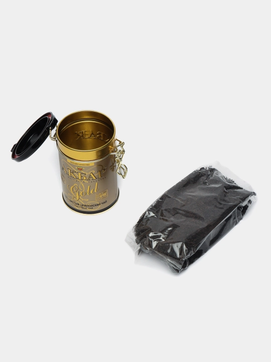 AKBAR черный чай GOLD, 100 гр подарочная упаковка