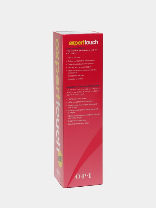 Безворсовые салфетки в коробке Expert Touch Nail Wipes