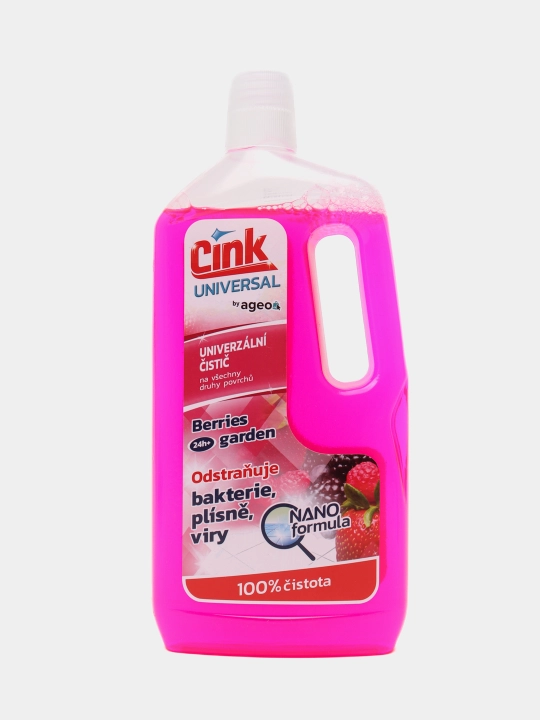 Barcha yuzalar uchun universal tozalovchi CINK, 1 litr - 