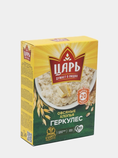 Хлопья овсяные Царь, 400 г — BB-51695