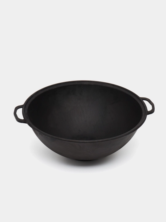 Узбекский казан с алюминиевой крышкой Wok, V12C2Wok, 12 л