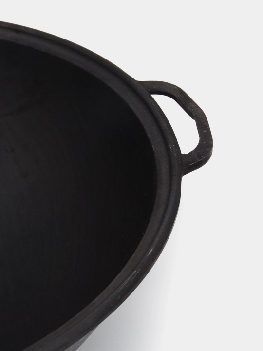Узбекский казан с алюминиевой крышкой Wok, V12C2Wok, 12 л