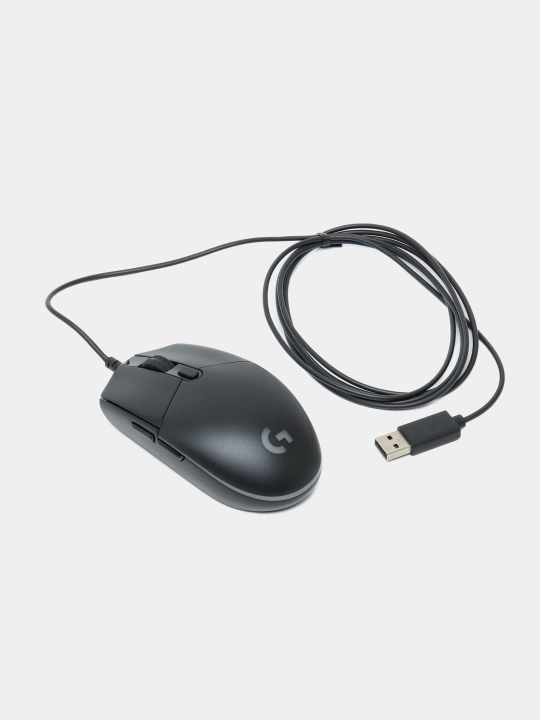 Игровая мышь Logitech G102 Lightsync, оптическая, проводная, USB