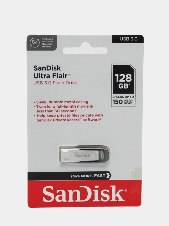 Fleshkа Sandisk Ultra Flair, USB 3.0, 128 Gb 256 Gb - 