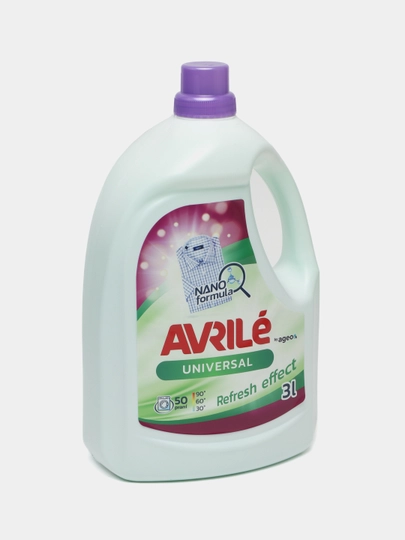 Гель для стирки Avrile Universal, 3 л — DROGEO-AVRUNI