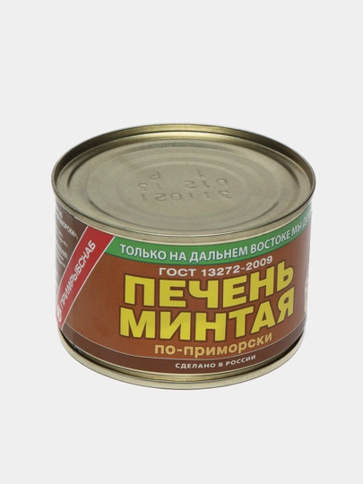 Печень минтая Примрыбснаб По-приморски, 240 г — БЕКАЛЕЯ-P024B3C