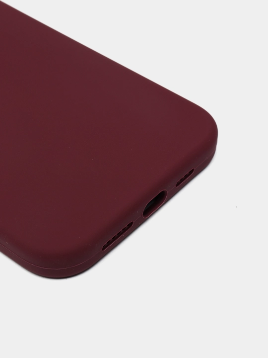 Чехол Silicone Case с бархатной подкладкой для iPhone 11, 12 Pro, 12, 12 Pro Max, 12 Mini