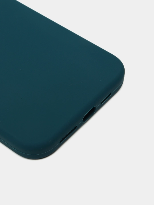 Чехол Silicone Case с бархатной подкладкой для iPhone 11, 12 Pro, 12, 12 Pro Max, 12 Mini