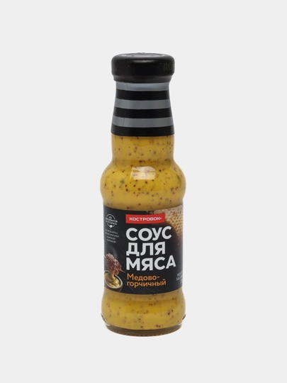 Соус для мяса Медово-горчичный, Костровок, 270 г — ECOFOOD-P026122