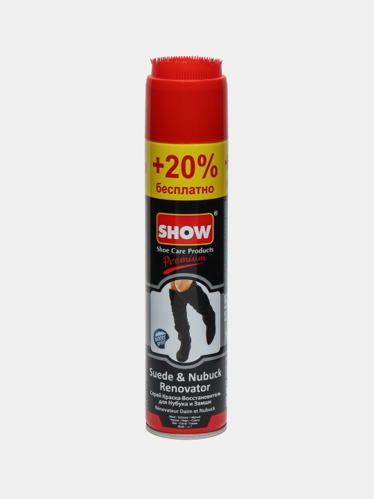 Poyafzal spreyi zamsh va nubuk qora uchun Show, 300 ml - 