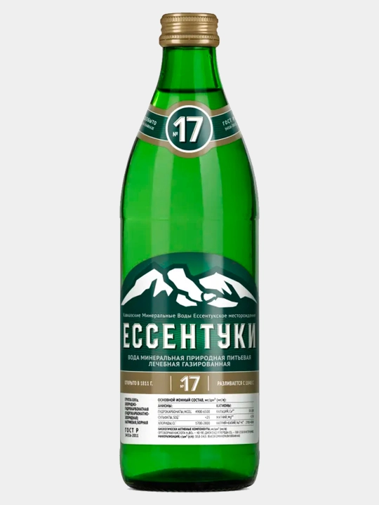 Mineral suv Essentuki №17, 450 ml