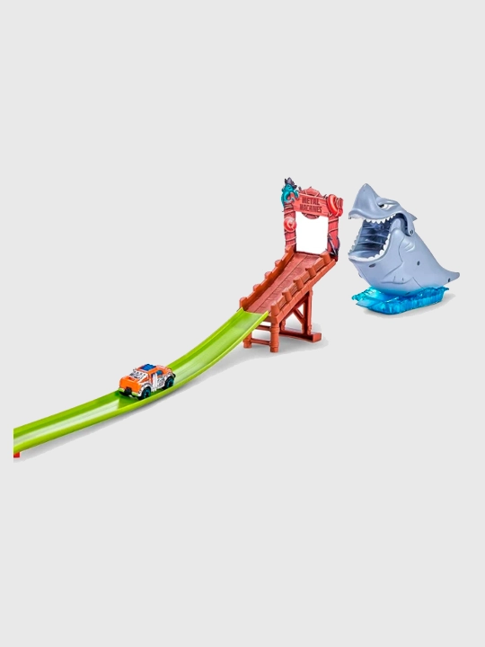 Игровой набор Zuru 6760 Metal Machines Shark Attack Track - 