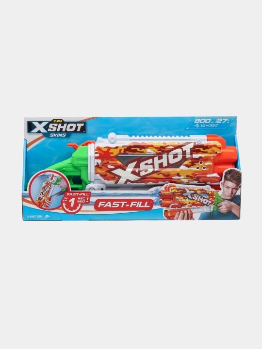 Водный бластер Zuru 11855B X-Shot Water Fast Fill Skins Sun Camo - 