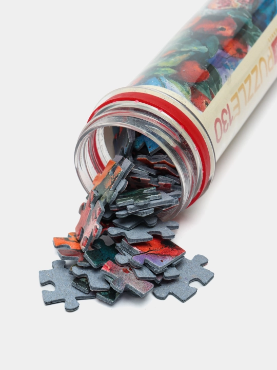O'yin Puzzle Hatber Natyurmort, 130 elementlardan iborat