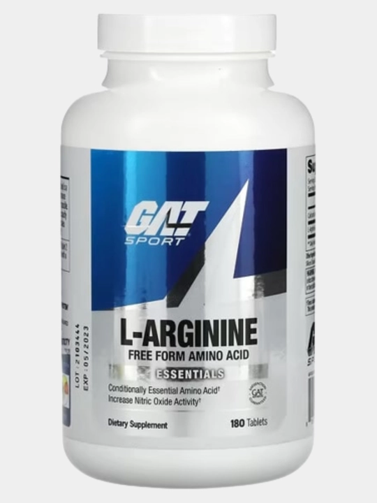 GAT, L-Arginin, 180 tabletka Л Аргинин 1000 мг