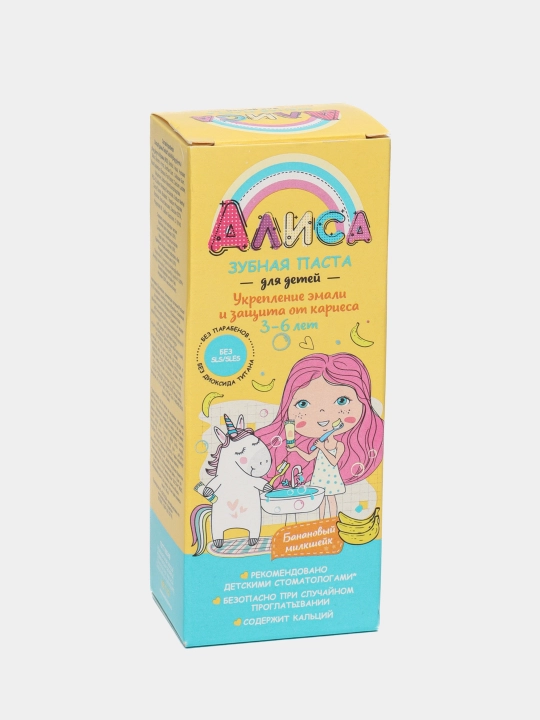 Tish pastasi Алиса bananli milkshake, 65 g
