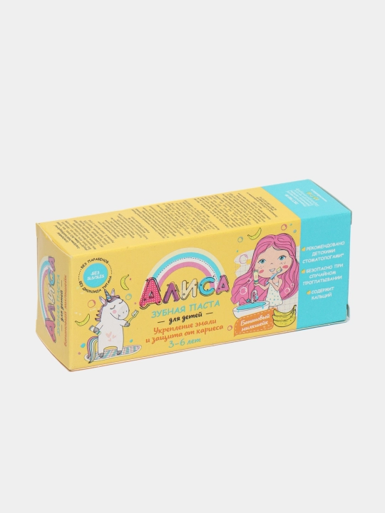 Tish pastasi Алиса bananli milkshake, 65 g