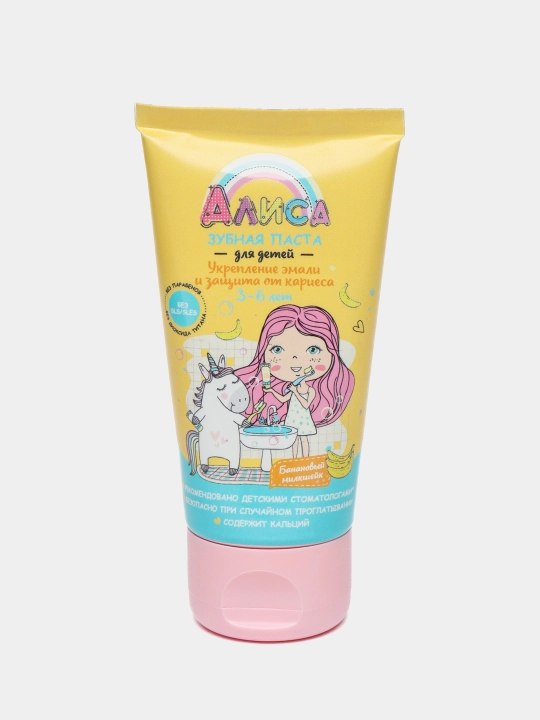 Tish pastasi Алиса bananli milkshake, 65 g - 