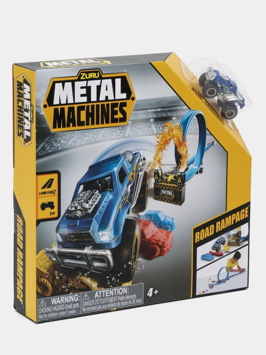 Игровой набор Zuru Metal Machines Road Rampage Autotrack 6701