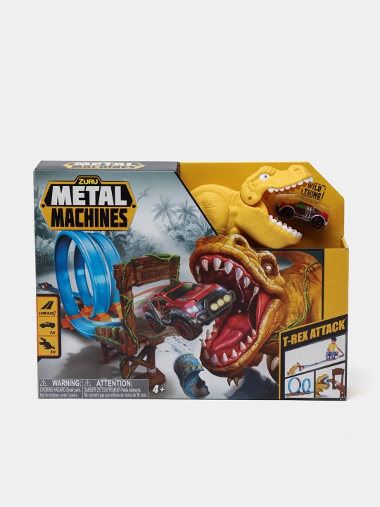 Игровой набор Zuru 6702 Metal Machines T-Rex Autotrack - 