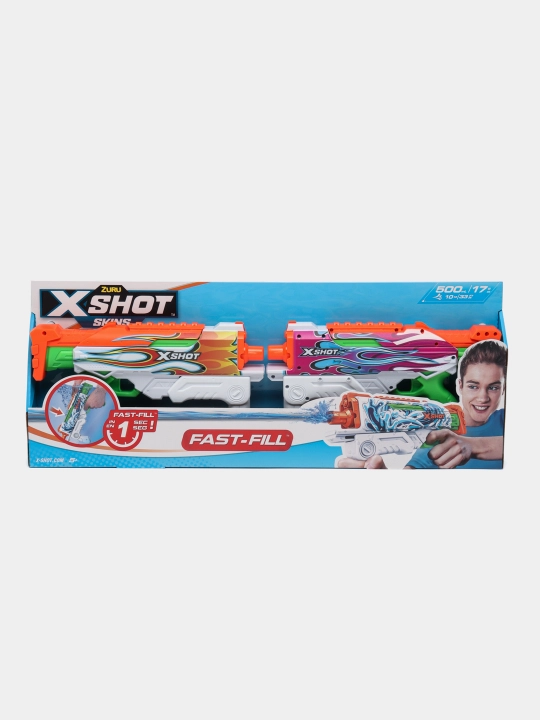 Водный бластер X-Shot Water Fast Fill Skins Hyperload, Zuru 11858