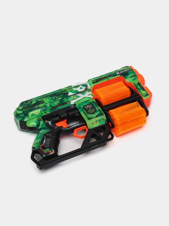 Бластер Zuru 36517D X-Shot Skins Dread Dart Camo, 12 дротиков