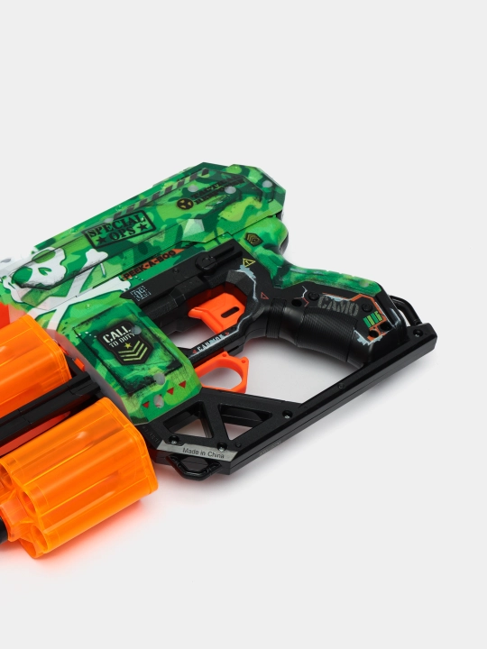Бластер Zuru 36517D X-Shot Skins Dread Dart Camo, 12 дротиков